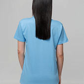 Футболка унисекс T-bolka 140, голубая