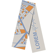 Шарф на заказ Tricksy Classic Net, L, полушерсть