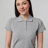 Рубашка поло женская Virma Premium Lady, серый меланж