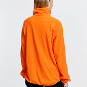 Куртка флисовая унисекс Fliska, оранжевая