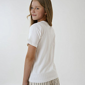 Футболка детская T-Bolka Kids, белая (белоснежная)
