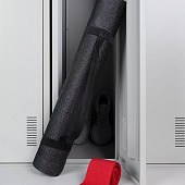 Коврик для фитнеса Flatland, черный