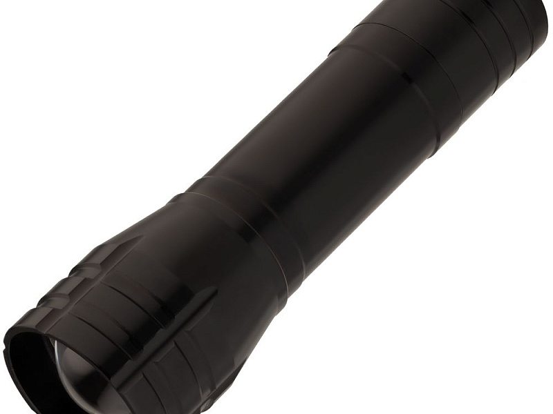 Фонарик с фокусировкой луча Beaming, черный