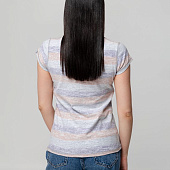 Футболка женская Rayet Lady двусторонняя, оранжевая с фиолетовым