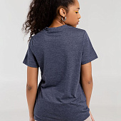 Футболка «Меламед. Nick Cave», темно-синий меланж