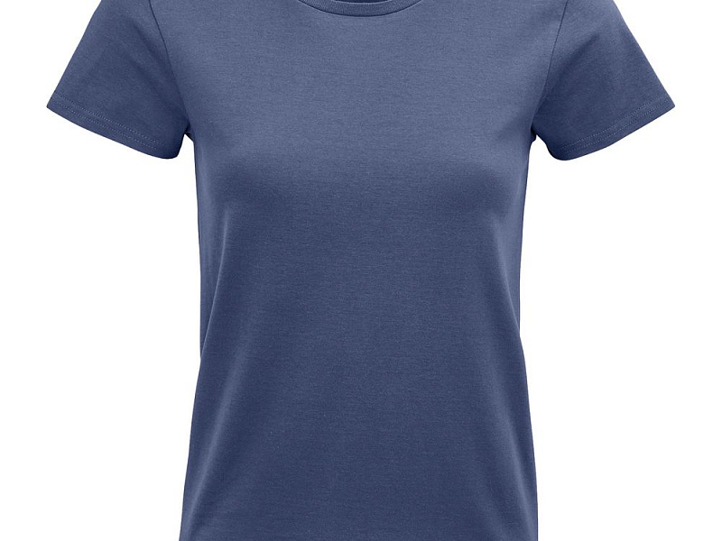 Футболка женская Pioneer Women, синяя (джинс)