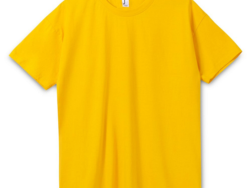 Футболка унисекс Regent 150, желтая