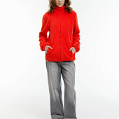 Куртка флисовая унисекс Nesse, красная