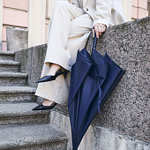 Зонт-трость Domelike, темно-синий