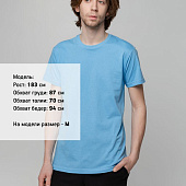 Футболка унисекс T-bolka 140, голубая