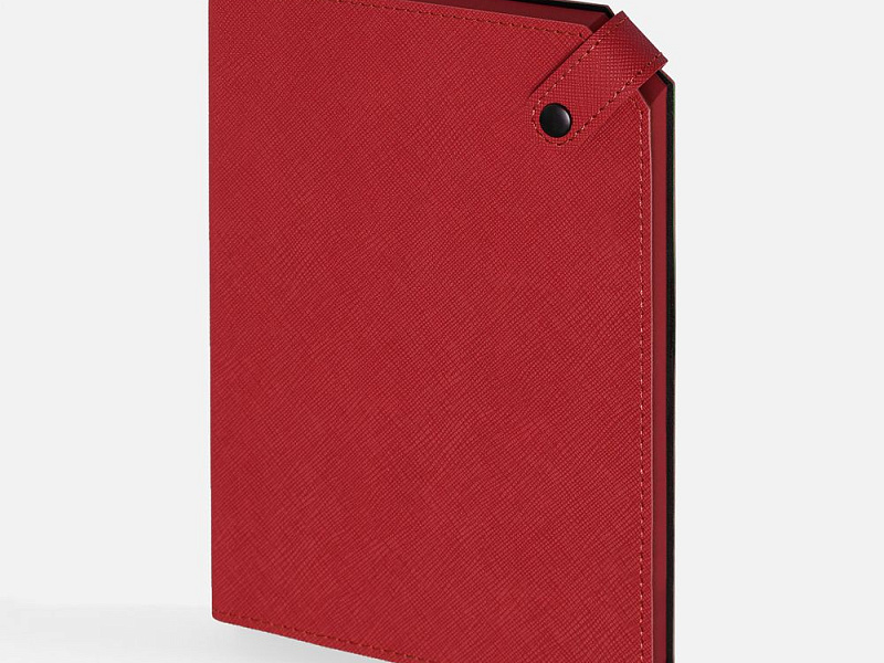 Ежедневник Espresso, недатированный, красный