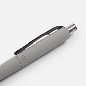 Ручка шариковая Prodir DS8 PRR-T Soft Touch, серая