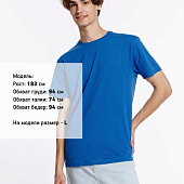 Футболка унисекс Streetwise, ярко-синяя