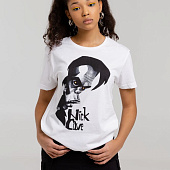 Футболка «Меламед. Nick Cave», белая