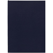 Ежедневник Flat, недатированный, иссиня-черный