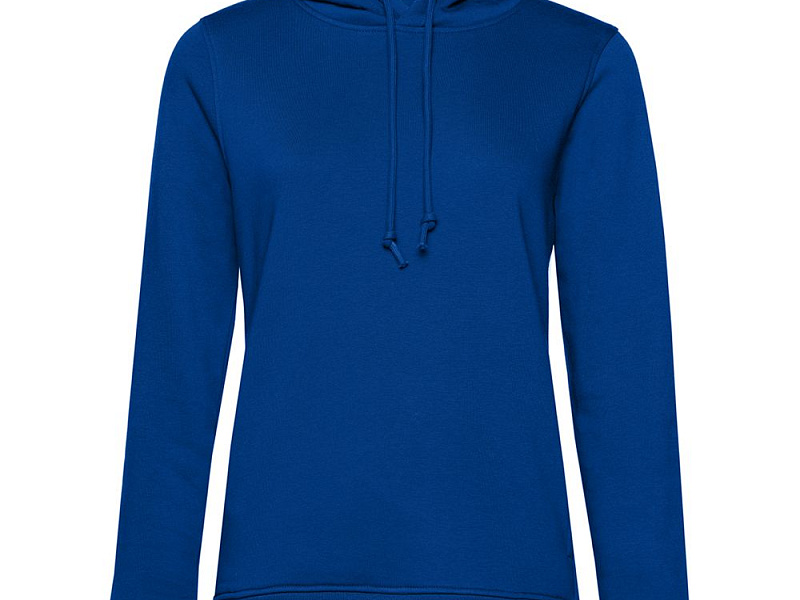Толстовка с капюшоном женская BNC Inspire (Organic), ярко-синяя
