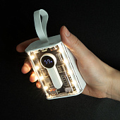 Аккумулятор с быстрой зарядкой Trellis Quick 10000 мАч, белый