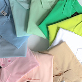 Рубашка поло мужская Summer 170, розовая