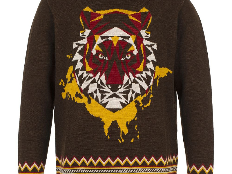 Джемпер Totem Tiger, коричневый