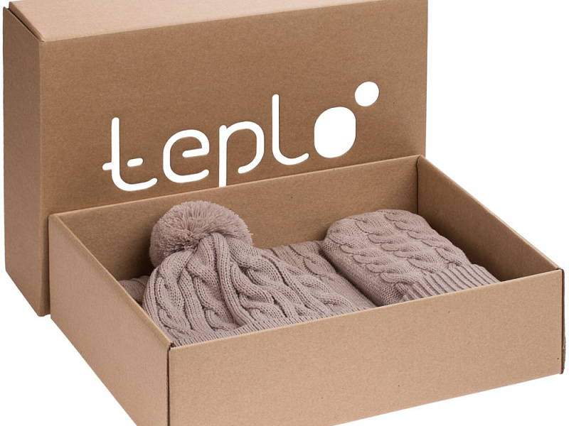 Набор Heat Trick, бежевый меланж