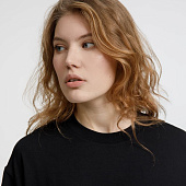 Футболка оверсайз унисекс Lavinia, черная