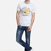 Футболка «Гидонисты», белая