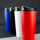 Термостакан Edda, красный