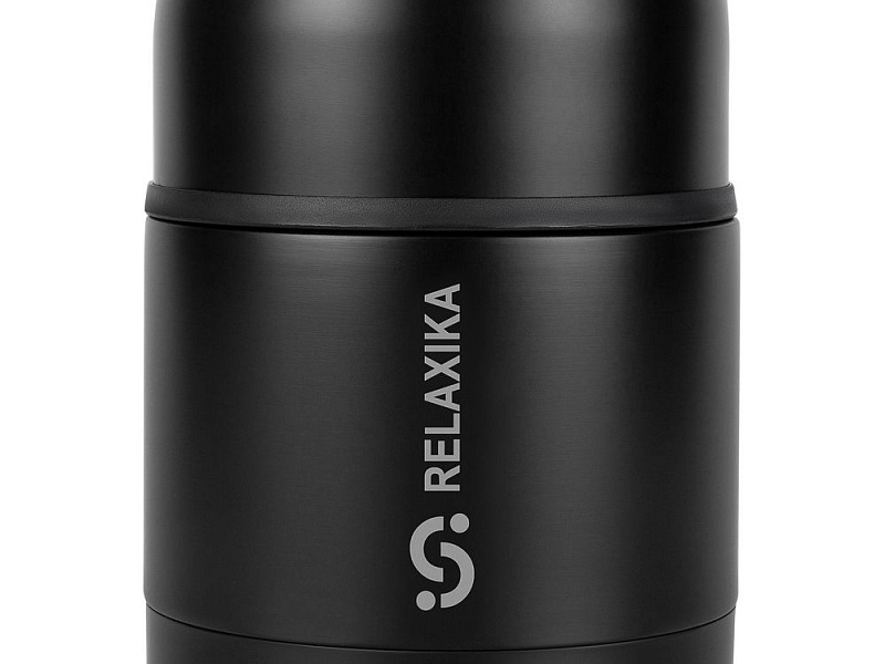 Термос для еды Relaxika 500, черный