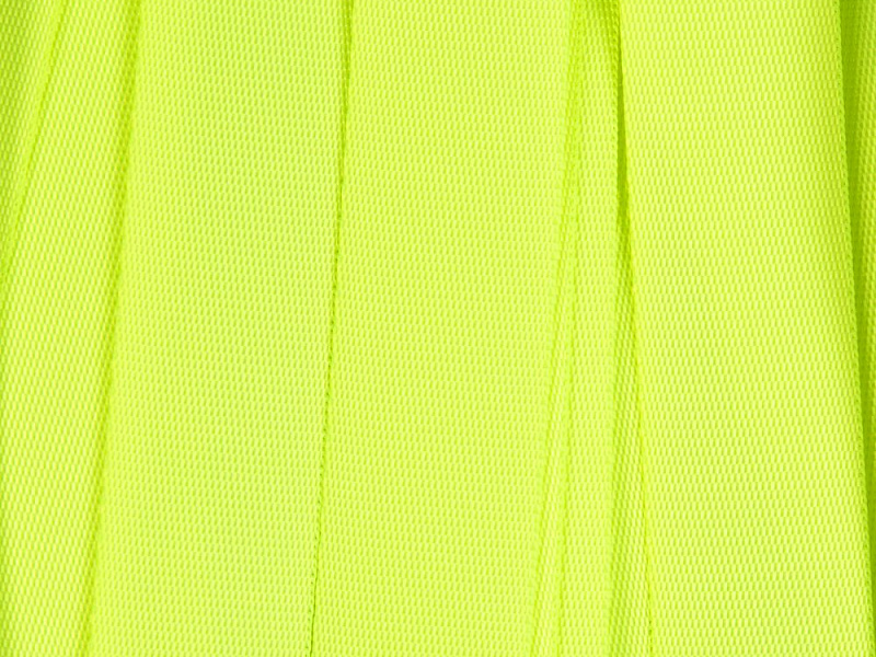 Стропа текстильная Fune 25 XL, желтый неон, 170 см