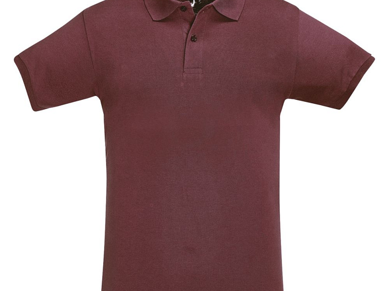 Рубашка поло мужская Perfect Men 180, бордовая