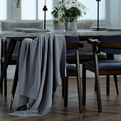 Плед Ornato, серый (дымчатый)