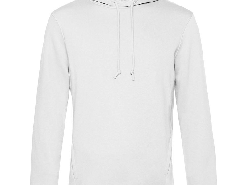 Толстовка с капюшоном унисекс BNC Inspire (Organic), белая