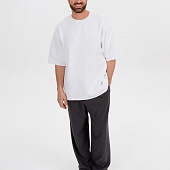 Джемпер с коротким рукавом Siluetti Volumica, молочно-белый