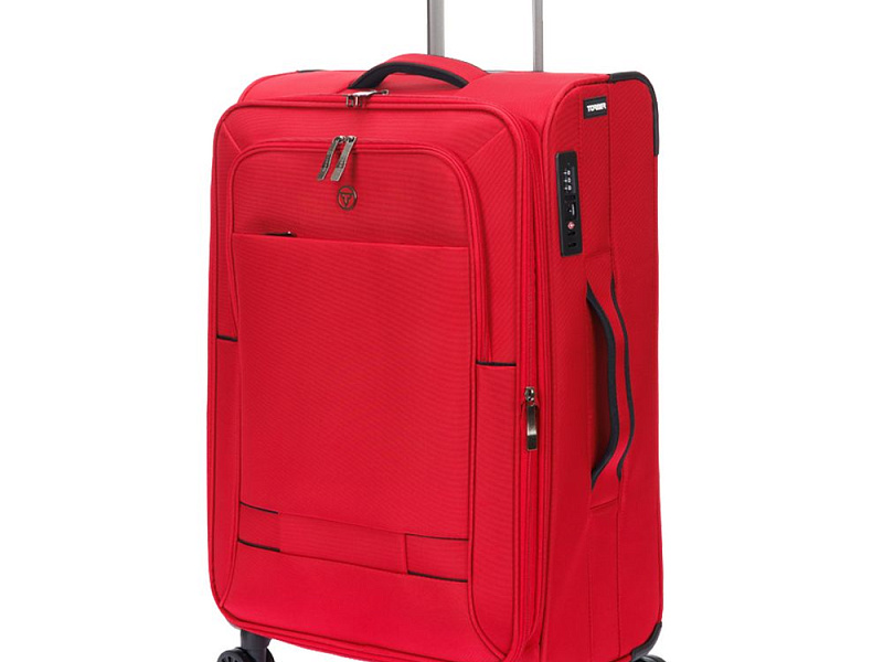 Чемодан Brosno M, красный