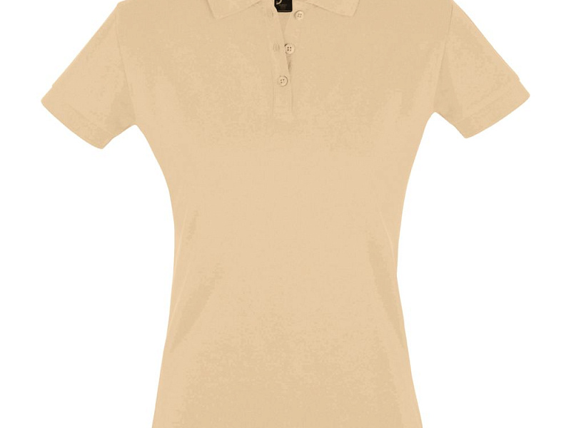 Рубашка поло женская Perfect Women 180, песочная