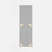 Коробка складная RealBig Fold, серая