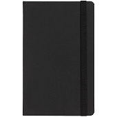 Блокнот Shall, в линейку, черный