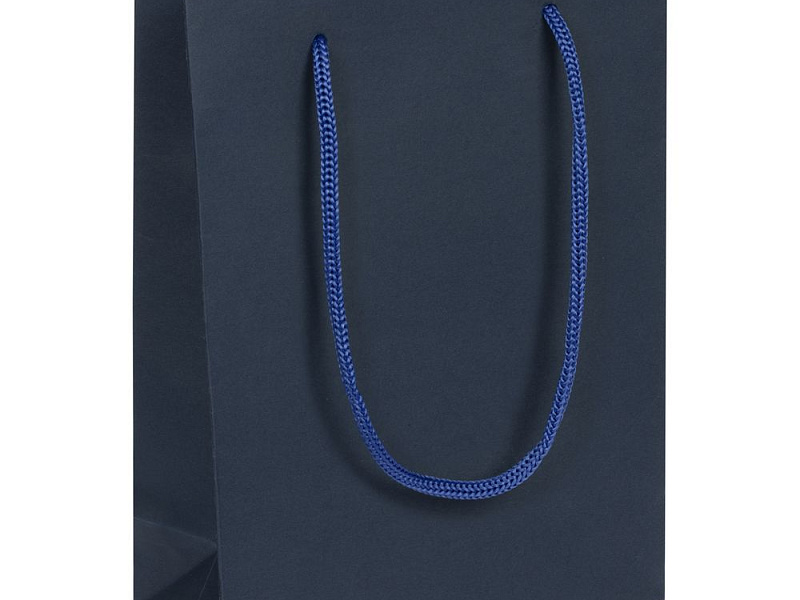 Пакет бумажный Vid S, синий