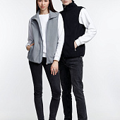 Жилет флисовый унисекс Nesse, черный