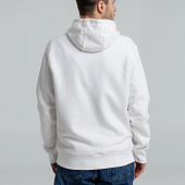 Толстовка на молнии с капюшоном унисекс King, белая