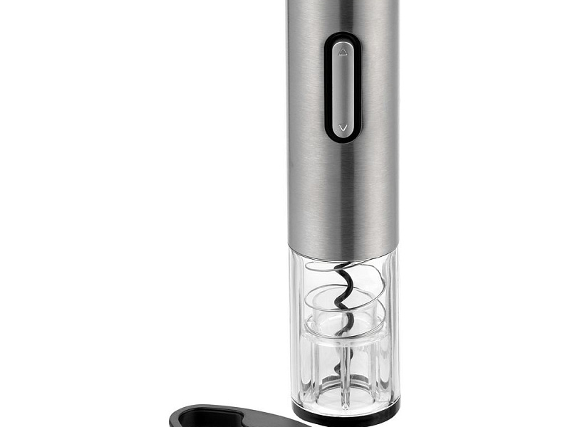 Электрический штопор с ножом для фольги Wine Diesel, серебристый