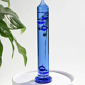 Термометр стеклянный «Галилео», голубой