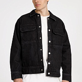 Куртка джинсовая O2, черная