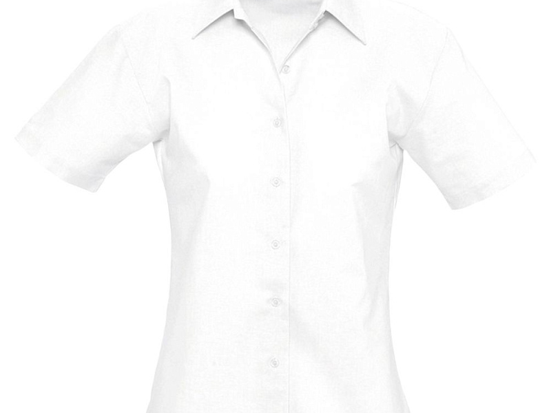 Рубашка женская с коротким рукавом Elite, белая