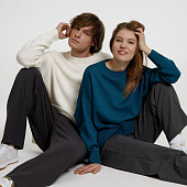 Джемпер оверсайз унисекс Stated в сумке, белый (молочный)