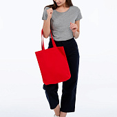 Холщовая сумка Avoska, красная