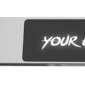 Флешка markBright с белой подсветкой, 16 Гб