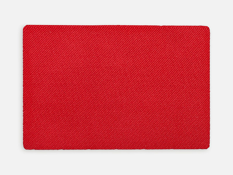 Наклейка тканевая Lunga, L, красная