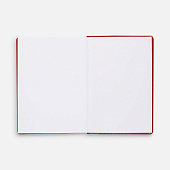 Ежедневник Nebraska, недатированный, красный