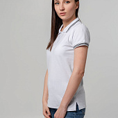 Рубашка поло женская Virma Stripes Lady, белая